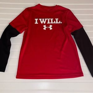 Under Armour Boys Youth Medium Long Sleeve T-Shirt